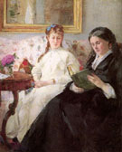 The Mother and Sister of the Artist 1869-70 - Berthe Morisot