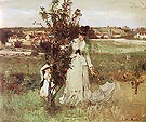 Hide and Seek 1873 - Berthe Morisot reproduction oil painting