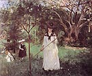 Chasing Butterflies 1874 - Berthe Morisot