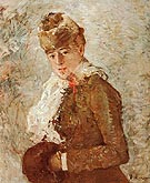 Winter Woman with a Muff 1880 - Berthe Morisot