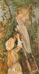 The Cherry Tree 1893 - Berthe Morisot reproduction oil painting