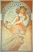 Painting 1898 - Alphonse Mucha reproduction oil painting