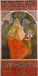 Sokol Festival 1912 - Alphonse Mucha reproduction oil painting