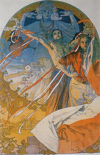 Sokol Festival 1925 - Alphonse Mucha reproduction oil painting