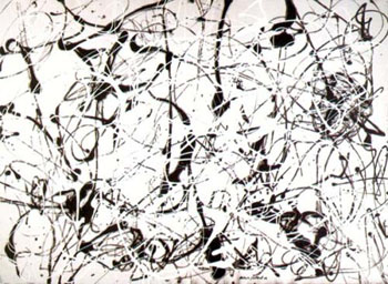 Untitled 1946 - Jackson Pollock reproduction oil painting