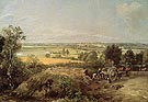 Stour Valley and Dedham Church 1814 - John Constable reproduction oil painting