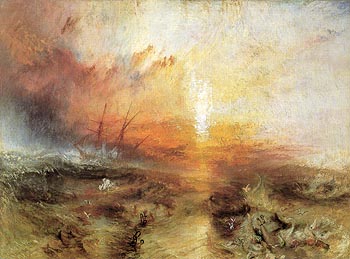 Slave Ship 1840 - Joseph Mallord William Turner reproduction oil painting