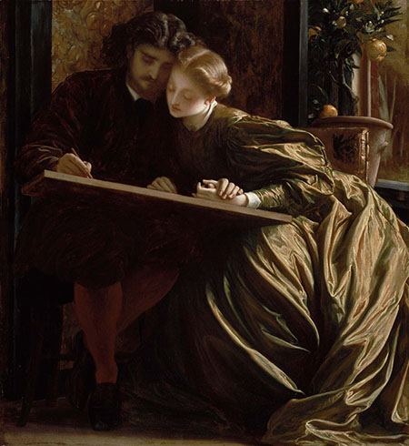 Painter's Honeymoon 1864 - Frederick Lord Leighton reproduction oil painting