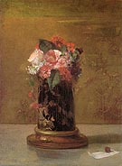 Vase of Flowers 1864 - John La Farge