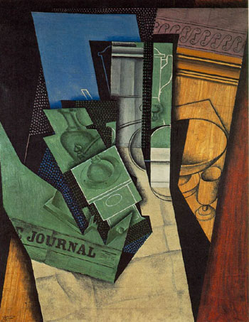 The Breakfast 1915 - Juan Gris reproduction oil painting