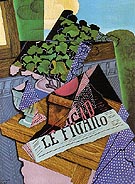 The Pot of Geraniums 1915 - Juan Gris reproduction oil painting