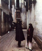 Venetian Street c1880 - John Singer Sargent