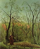 The Walk in the Forest c1888 - Henri Rousseau reproduction oil painting