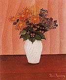 Flowers 1895 1900 - Henri Rousseau reproduction oil painting