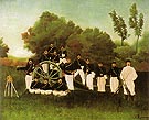 Artillerymen - Henri Rousseau reproduction oil painting