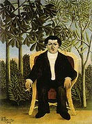 Portrait of Joseph Brummer 1906 - Henri Rousseau