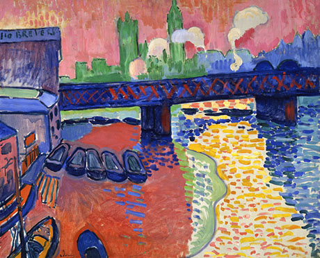 Charing Cross Bridge 1906 - Andre Derain reproduction oil painting