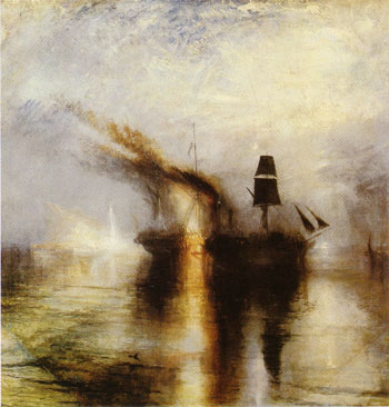 Peace Burial at Sea 1842 - Joseph Mallord William Turner reproduction oil painting