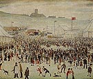 Agricultural Fair Mottram in Longendale 1949 - L-S-Lowry reproduction oil painting
