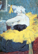 The Clowness Chau U Kao - Henri De Toulouse-lautrec