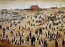 July the Seaside 1943 - L-S-Lowry