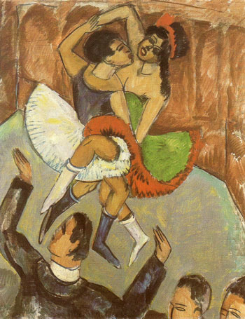 Negro Dance c1911 - Ernst Kirchner reproduction oil painting