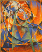 Mercury Passing Before the Sun 1914 - Giacomo Balla reproduction oil painting