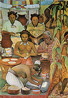 The History of Mexico Haustec Civilisation - Diego Rivera