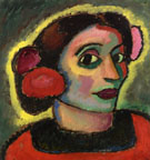 Spanish Woman 1911 - Alexei von Jawlensky reproduction oil painting