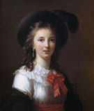 Self Portrait Aged 26 1781 - Elisabeth Vigee Le Brun reproduction oil painting