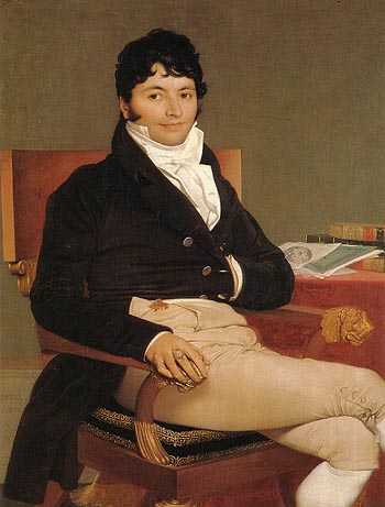 Philibert Riviere - Jean-Auguste-Dominique-Ingres reproduction oil painting