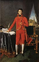 Bonaparte as First Consul 1804 - Jean-Auguste-Dominique-Ingres reproduction oil painting