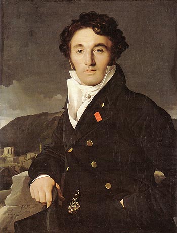 Charles Joseph Laurent 1811 - Jean-Auguste-Dominique-Ingres reproduction oil painting