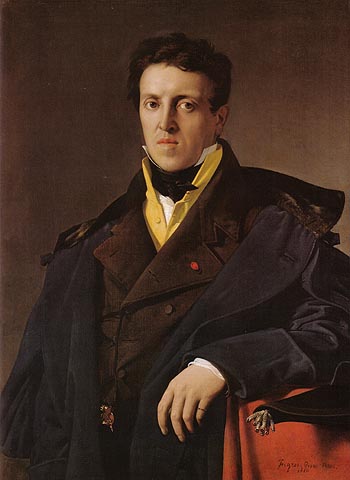 Charles Marie Jean Baptiste Marcotte 1810 - Jean-Auguste-Dominique-Ingres reproduction oil painting