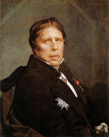 Self Portrait at the Age of Seventy nine 1859 - Jean-Auguste-Dominique-Ingres reproduction oil painting