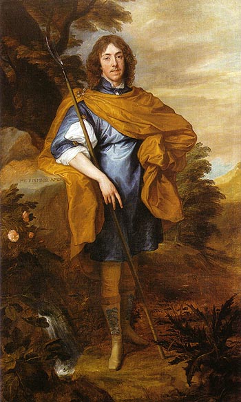 George Stuart Seigneur d Aubigny 1638 - Van Dyck reproduction oil painting