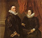 The Painter Jan de Wael and is Wife 1629 - Van Dyck