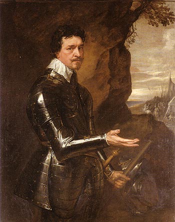 Thomas Wentworth Eari of Strafford - Van Dyck reproduction oil painting