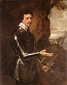 Thomas Wentworth Eari of Strafford - Van Dyck reproduction oil painting