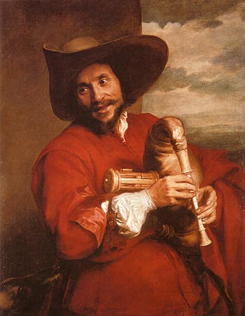 Francois Langlois as a Savoyard - Van Dyck reproduction oil painting