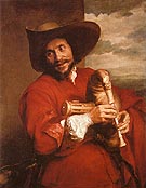 Francois Langlois as a Savoyard - Van Dyck reproduction oil painting