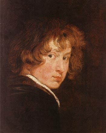 Self portrait 1613 - Van Dyck reproduction oil painting