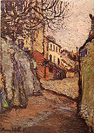 Rue Cortot Montmatre 1909 - Maurice Utrillo