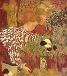 Woman in Striped Dress 1895 - Edouard Vuillard