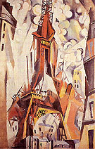 Eiffel Tower c1910 - Robert Delaunay