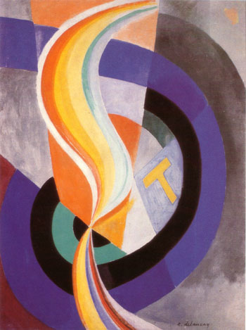 Propeller 1923 - Robert Delaunay reproduction oil painting