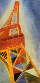 Eiffel Tower 1926 - Robert Delaunay reproduction oil painting