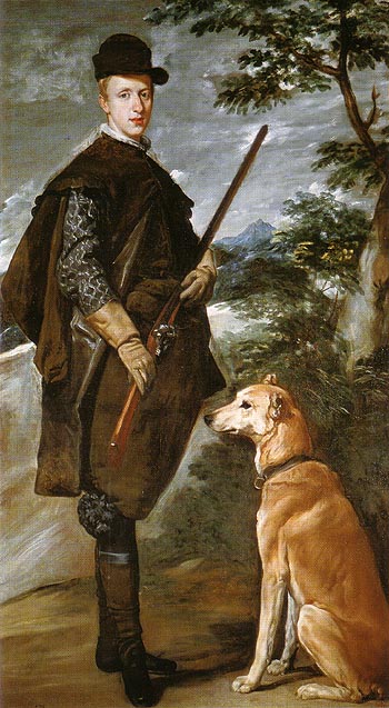 The Cardinal Infante Don Fernando as a Hanter 1632 - Diego Velasquez reproduction oil painting