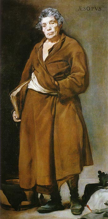 Aesop 1639 - Diego Velasquez reproduction oil painting