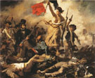 Liberty Leading the People 1830 - F.V.E. Delcroix reproduction oil painting